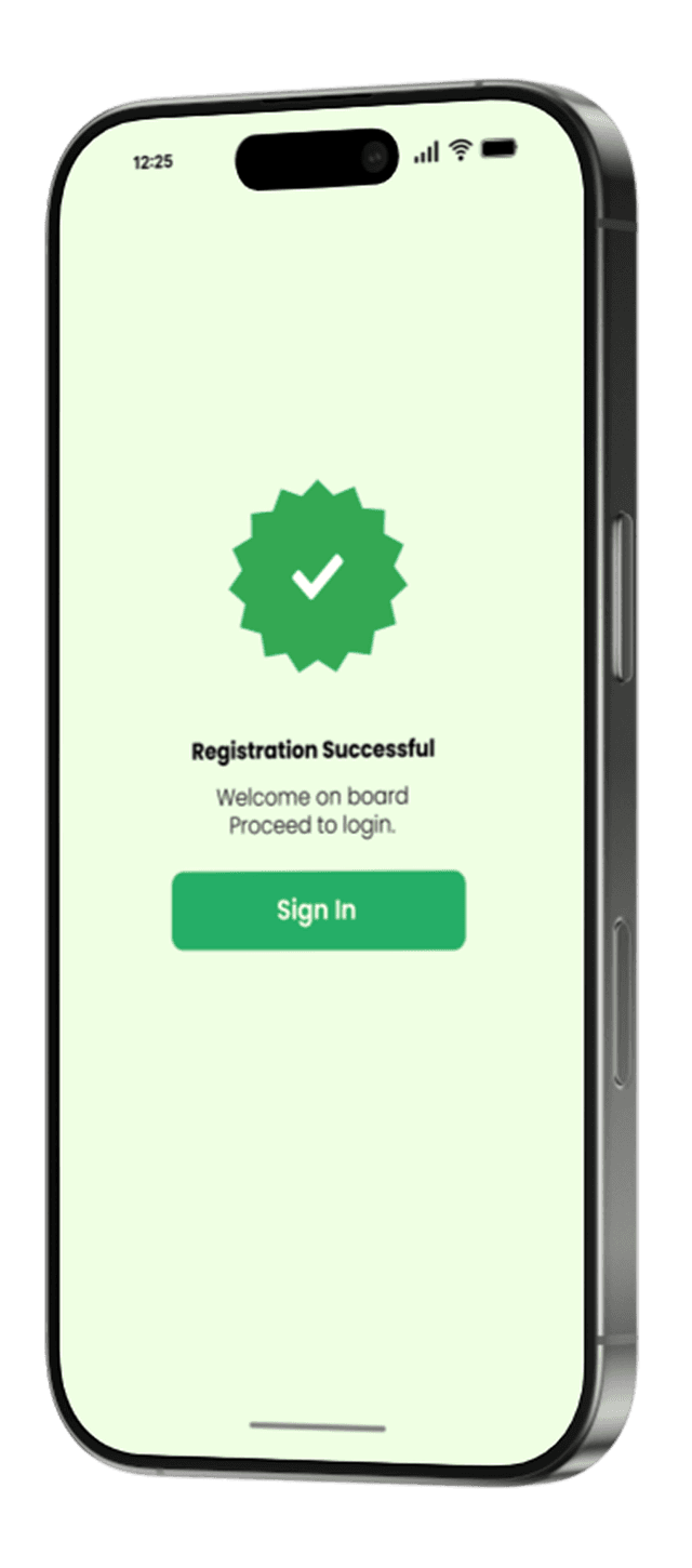 EcoLagos App Registration Success